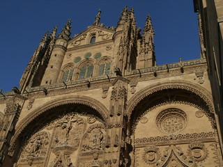 Portico de la Catedral Nueva de Salamanca