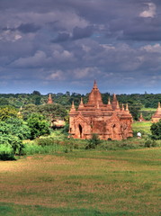 Myanmar, Bagan - view on Pagoda nb.1