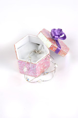 jewelries and present boxes
