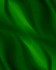 Obraz premium zielona draperia