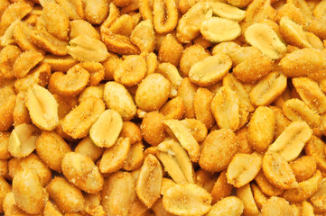 spiced peanuts background