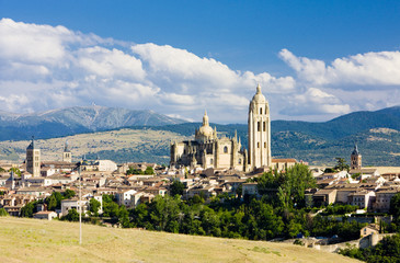 Obraz premium Segovia, Castile and Leon, Spain