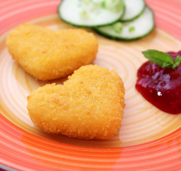 Käseherzen