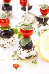 Mozzarella Cheese canape