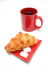 café croissant