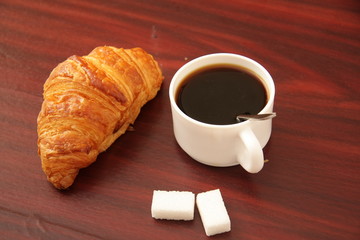 café croissant