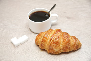 café croissant