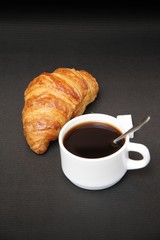 café croissant