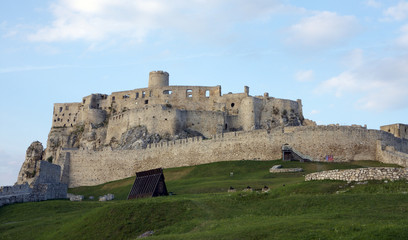 Fototapeta na wymiar View of a castle
