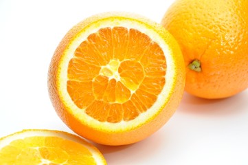 Close-up juicy orange