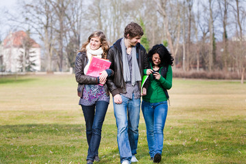 Groupe de lycéens