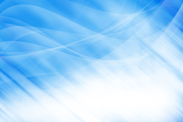 Abstract blue and white background.