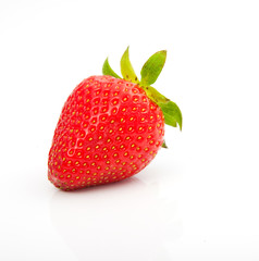 A red strawberry