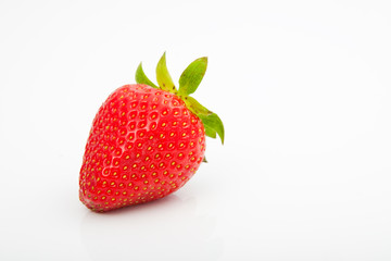 A red strawberry