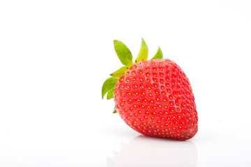 A red strawberry