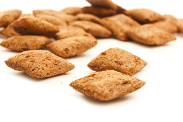 corn cookies isolated