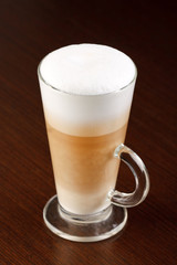 Coffee Latte in a glass