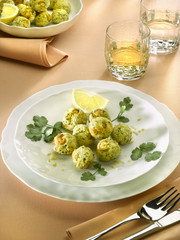 boulettes de riz aux crevettes