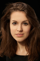 Naklejka premium Portrait of pretty girl
