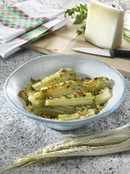 gratin de cardons aux anchois,