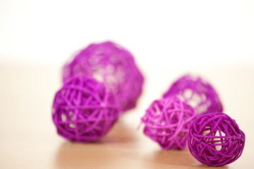 Pink Kugeln