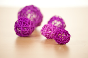 Pink Kugeln