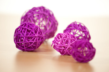 Pink Kugeln