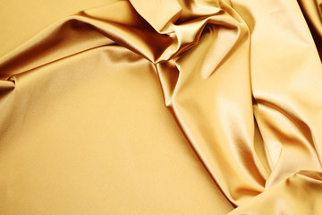 gold textile