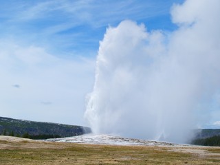 Jet de geyser