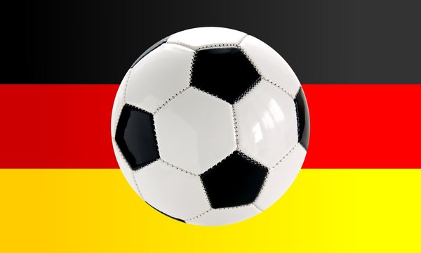 football and german flag