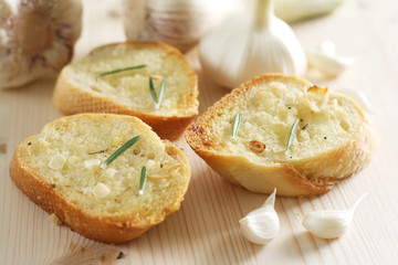 Fototapeta na wymiar Garlic Bread
