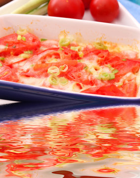 &uuml;berbackene tomaten
