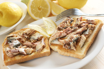 Sardines on Toast