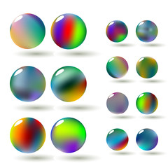 Colorful vector spheres
