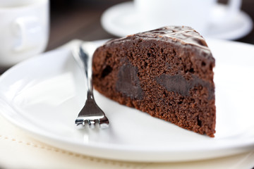 Delicious chocolate cake