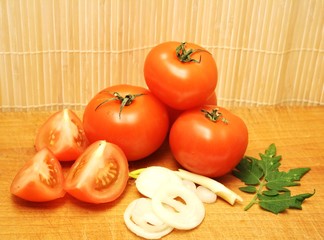 Tomaten , geerntet