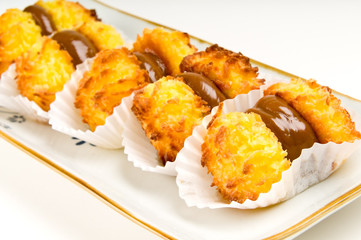 Coconut and Caramel Bites