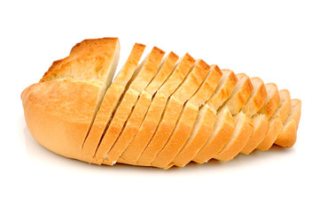 Slices of white bread