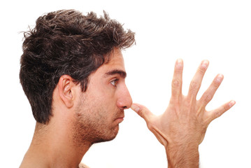 Obraz premium Crazy man