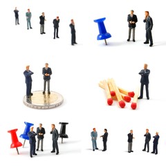 Fototapeta premium business man collection