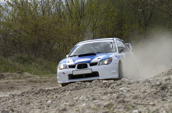 Rally car