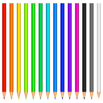 Colour pencils.