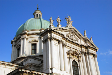Fototapeta na wymiar Brescia Cathedral