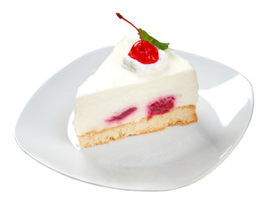 cake.sweet dessert isolated