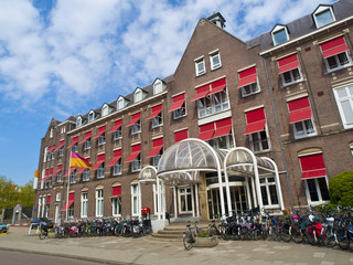 Fototapeta premium Typical Amsterdam Architecture