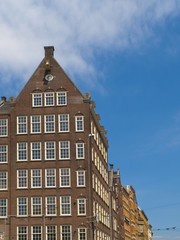 Fototapeta na wymiar Typical Amsterdam Architecture