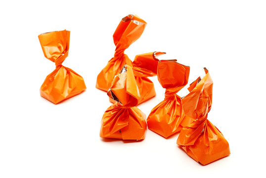 candies isolated