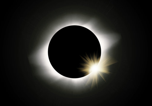 Fototapeta Sun eclipse