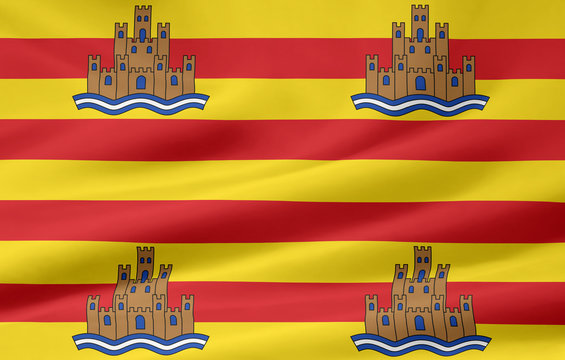 Flagge von Ibiza