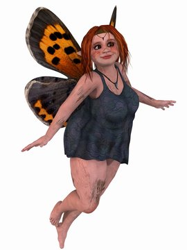 Weinbliche Fantasie Figur